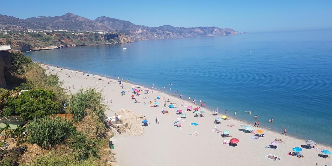 1ª Linea Playa De Burriana 1ºd Apartment Nerja Ngoại thất bức ảnh